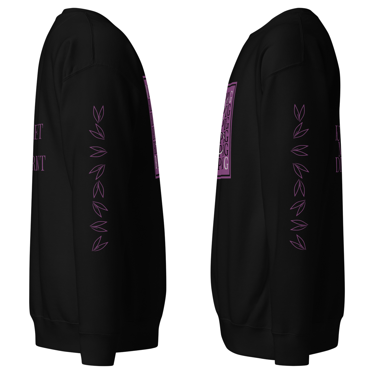 Quiet Sweatshirt Echoframe Noir