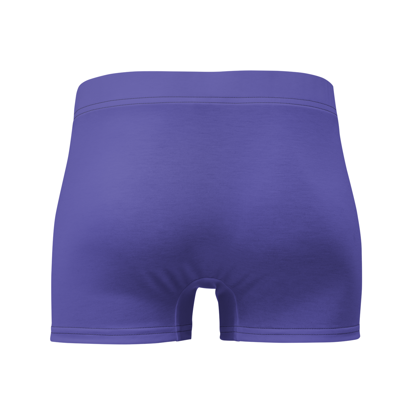 Purple Boxers Briefs with snug fit and double-layered pouch.