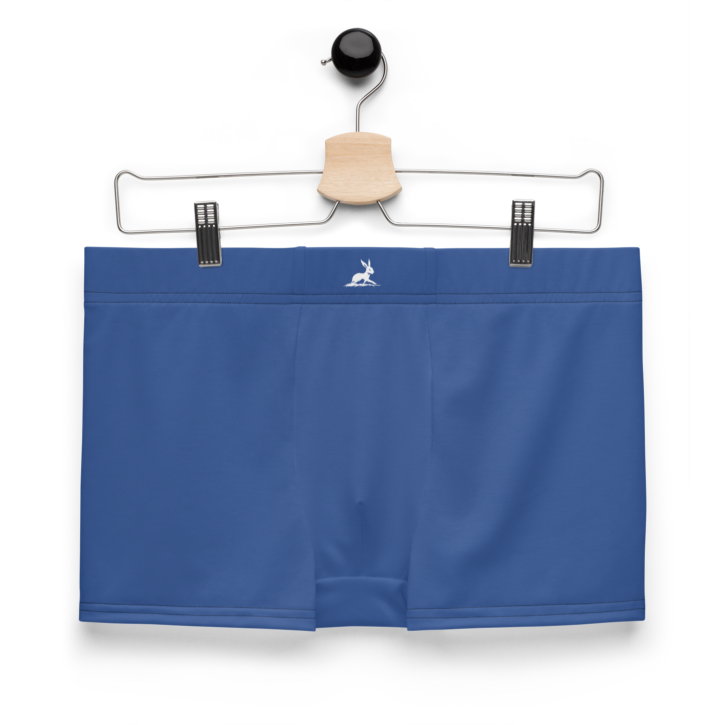 Blue Boxers Briefs with seamless back and supportive front pouch.
