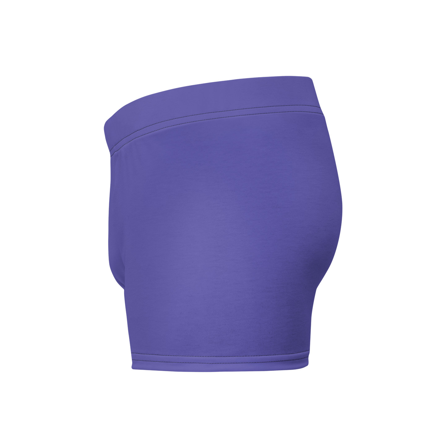 Purple Boxers Briefs with seamless back and wide elastic waistband.