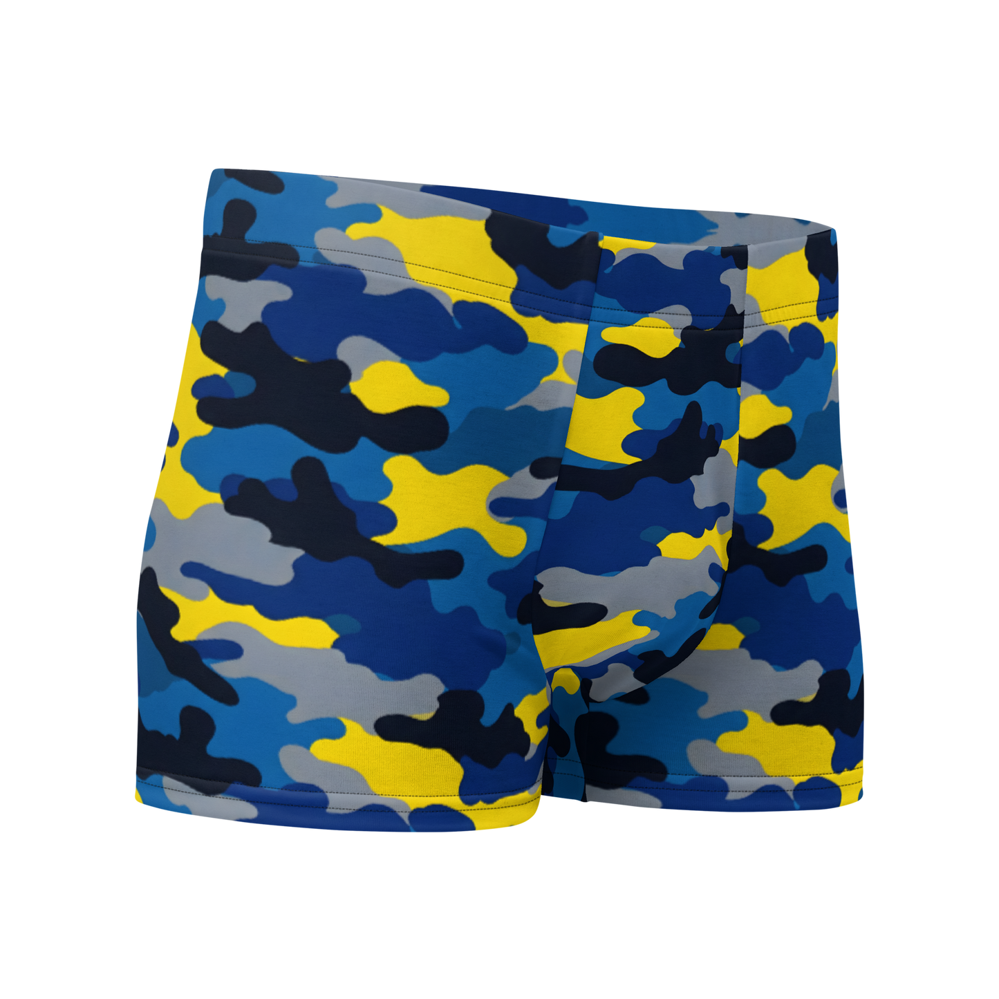 Camo Boxer Briefs 2 with seamless back and snug fit.
