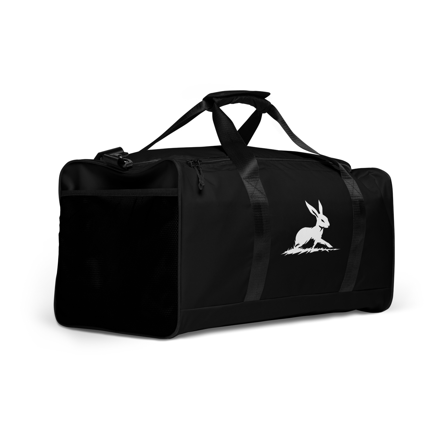 Biliping Duffel Bag featuring a white rabbit design, ideal for versatile use.