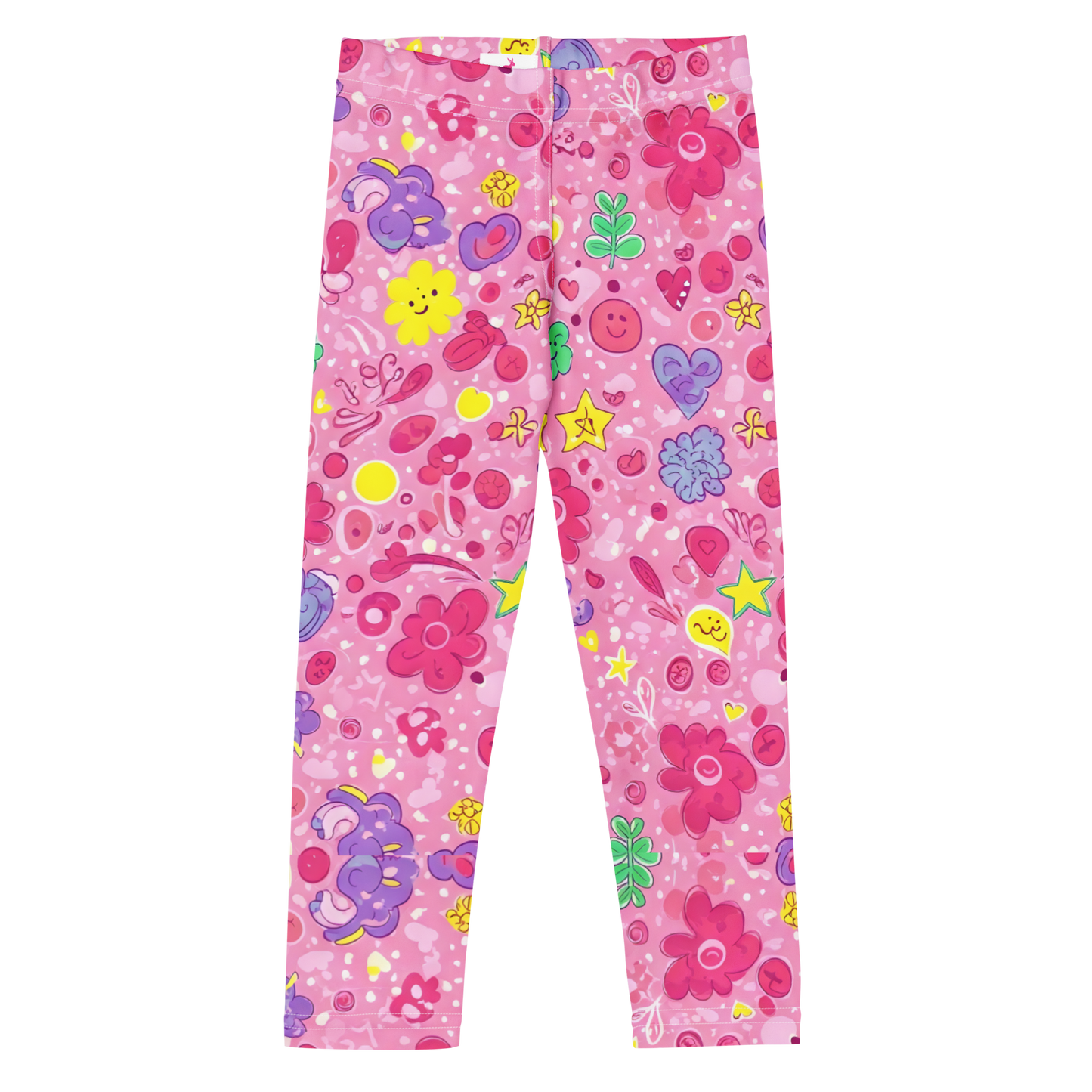Floofle Bloomers Pants with playful cartoon and smiley face designs.