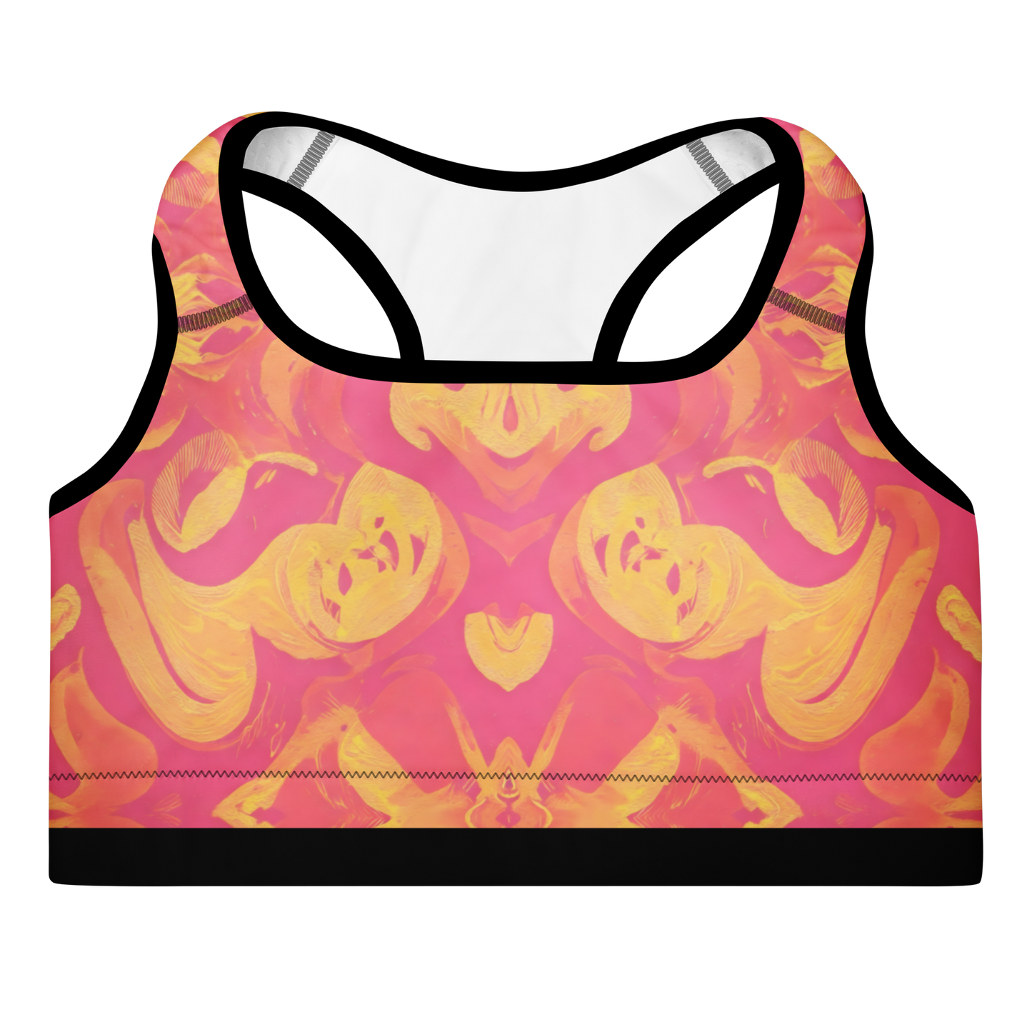 Peach Blaze Sports Bra