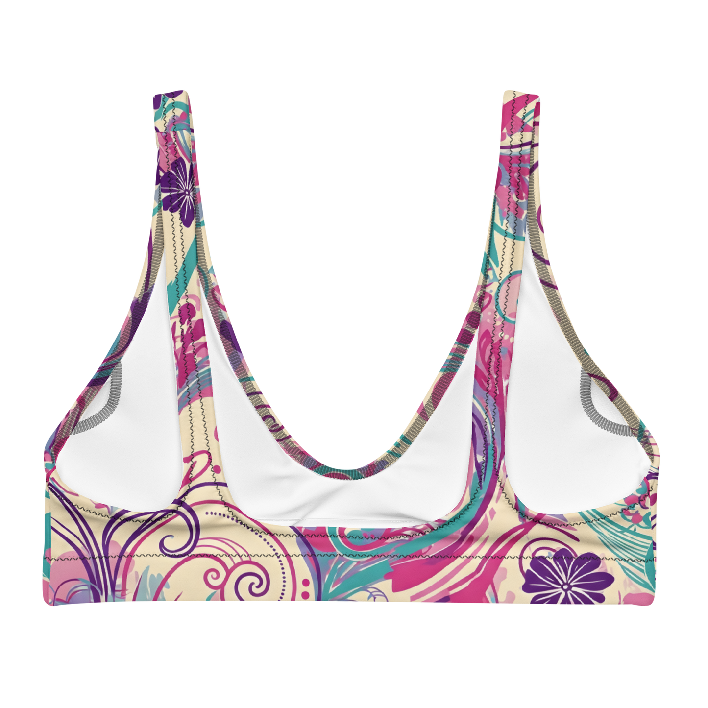 Summer Whirl Bikini Top