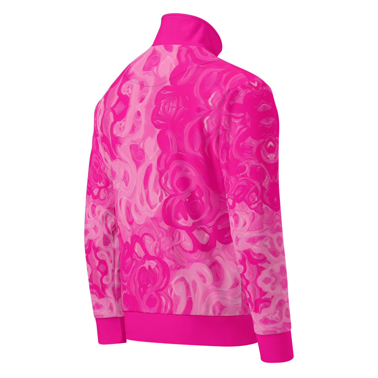 Biliping track jacket with zippered pockets and a sleek, flexible fit.