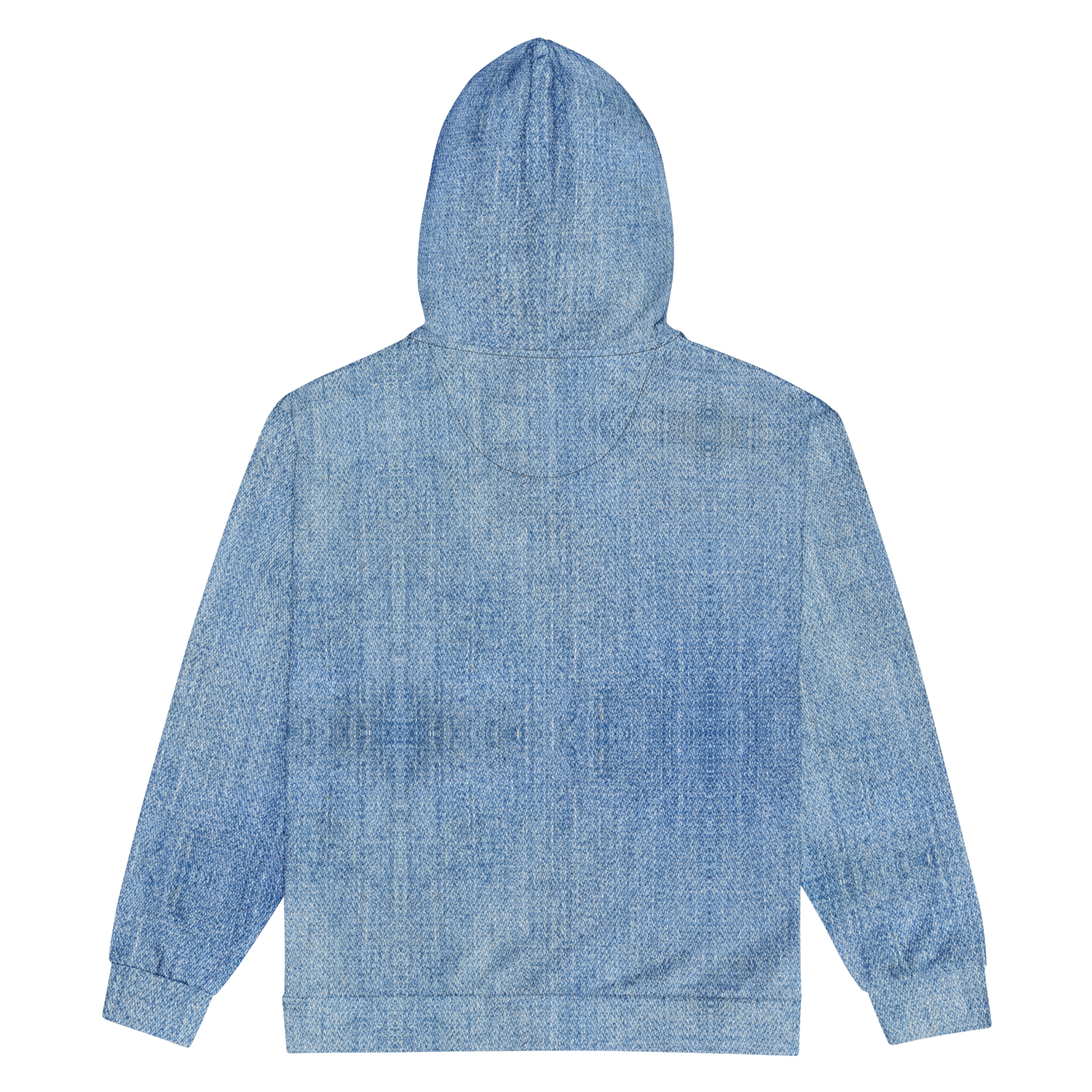 True Ease Zip: Unisex hoodie with relaxed fit and double-lined hood.