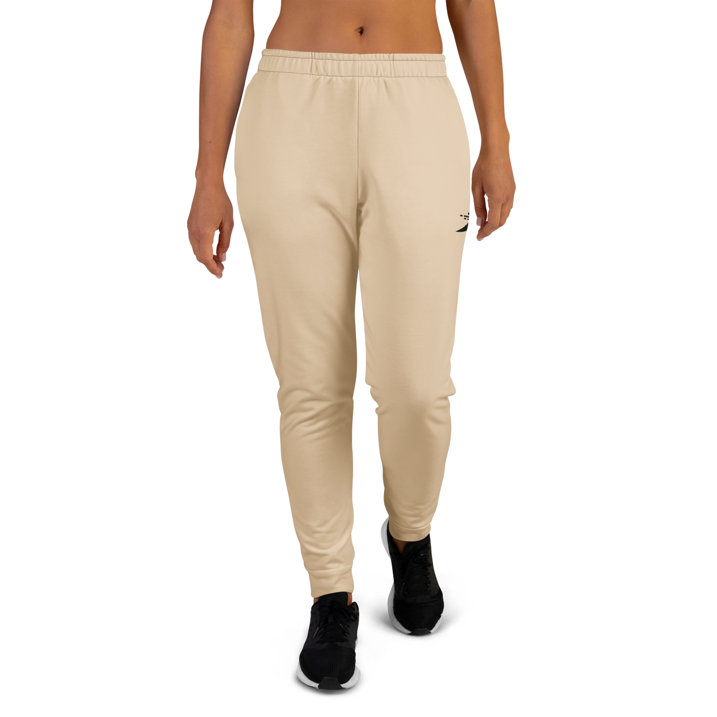 Classic Joggers 1 close-up, highlighting black shoe detail with trousers.
