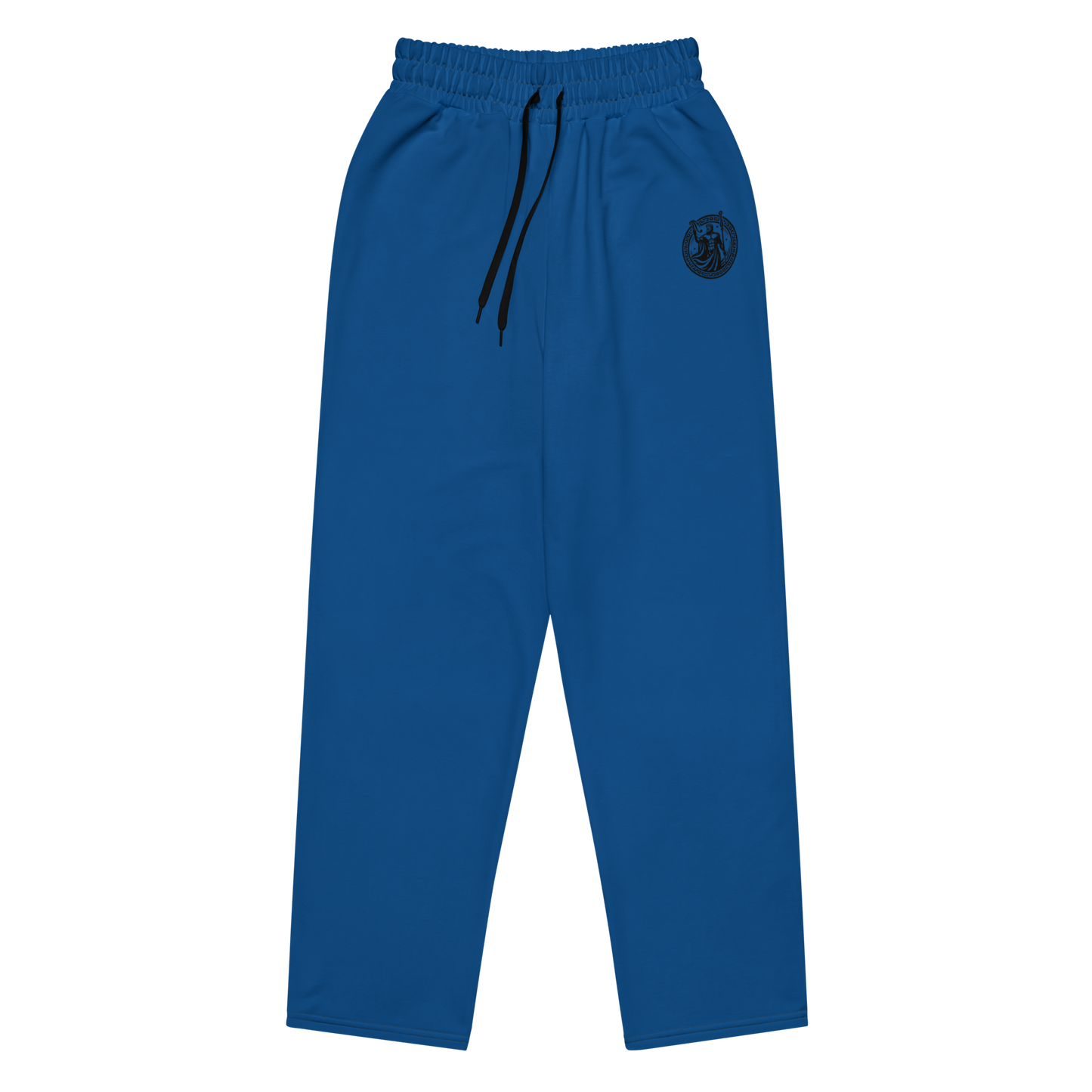Loose-Fit Joggers with drawstrings, wide-leg design, and side pockets.