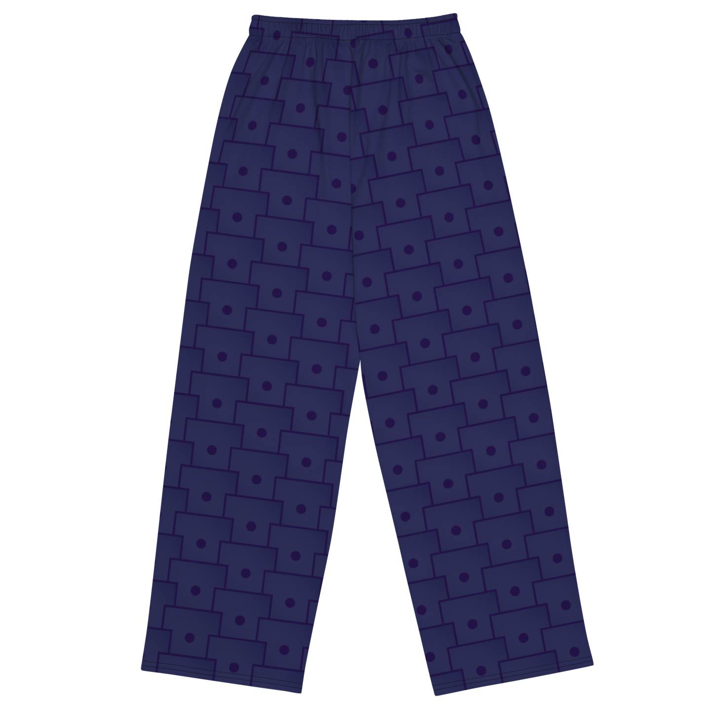 Men's Wide-Leg Pants with adjustable waist and practical side pockets.