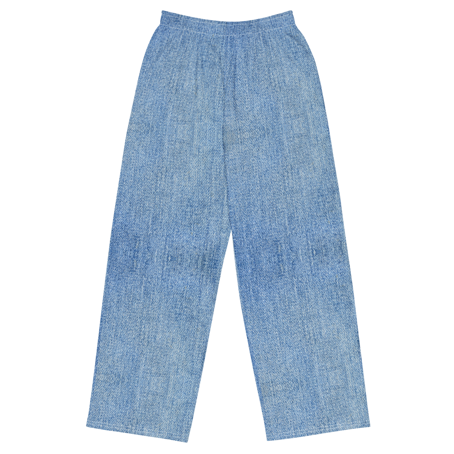 True Ease Wide pants with relaxed fit, elastic waistband, and side pockets.