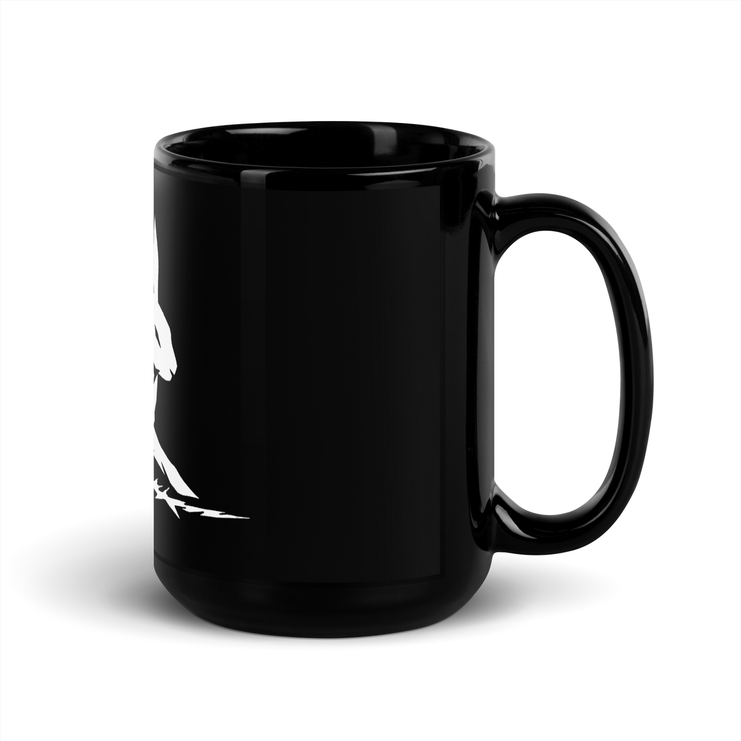 Biliping Midnight Mug, sleek ceramic design, glossy finish, ideal for drinks.