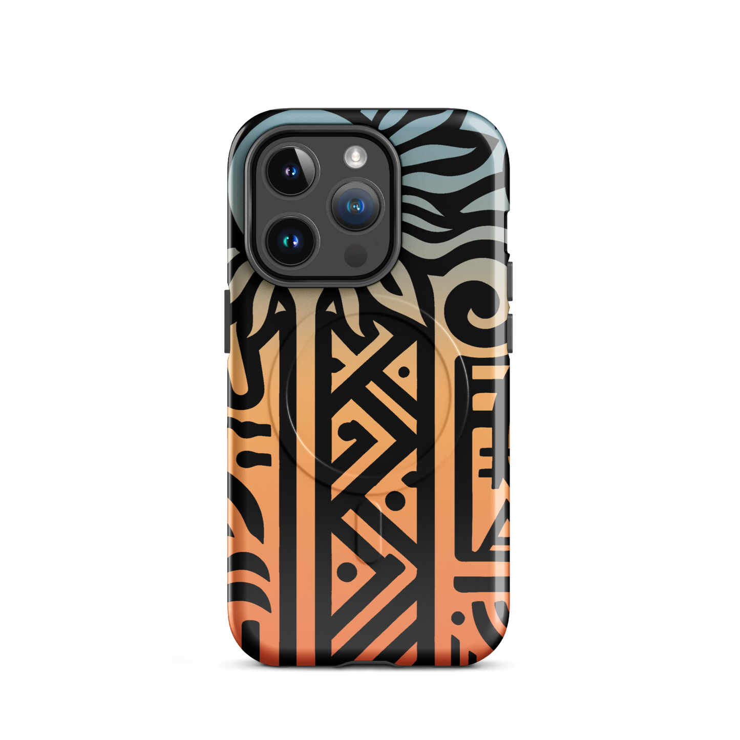 Big Ideas - MagSafe® case for iPhone® shown in close-up with lens detail.