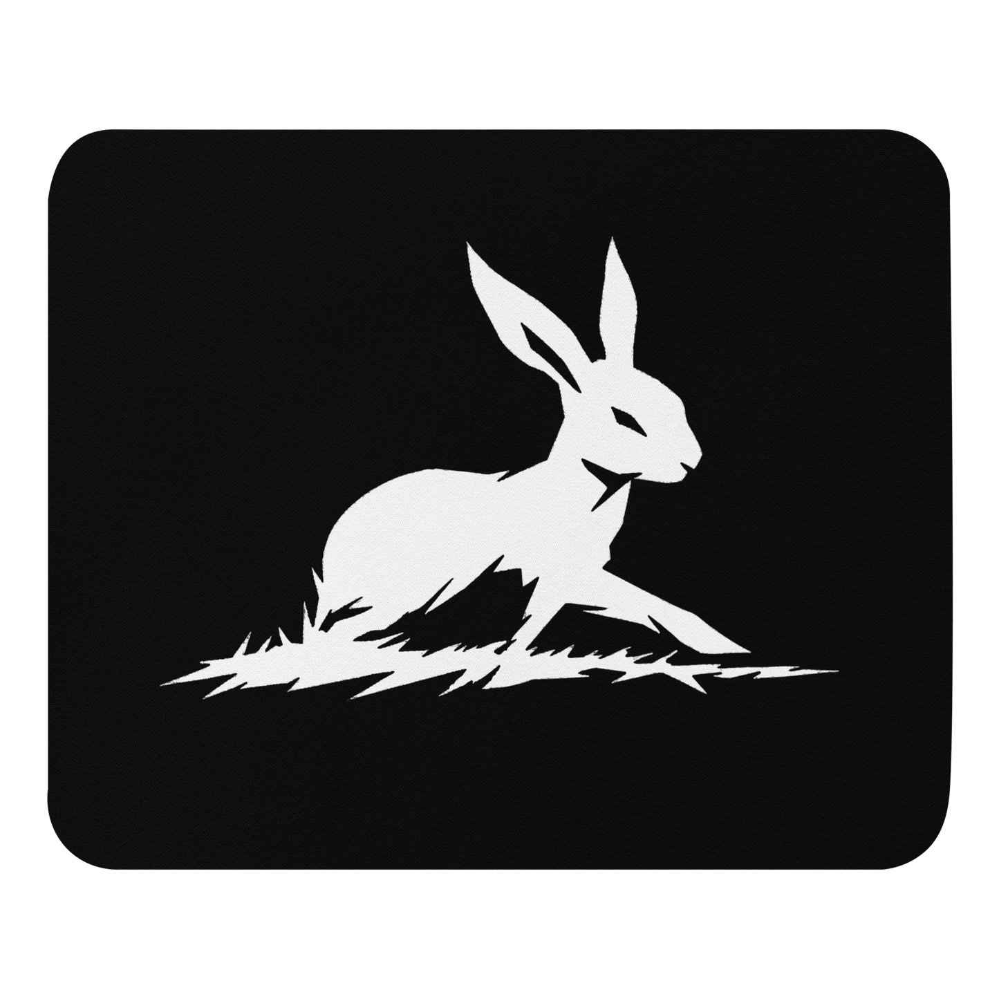Biliping - Mouse pad with white rabbit design for smooth, precise control.