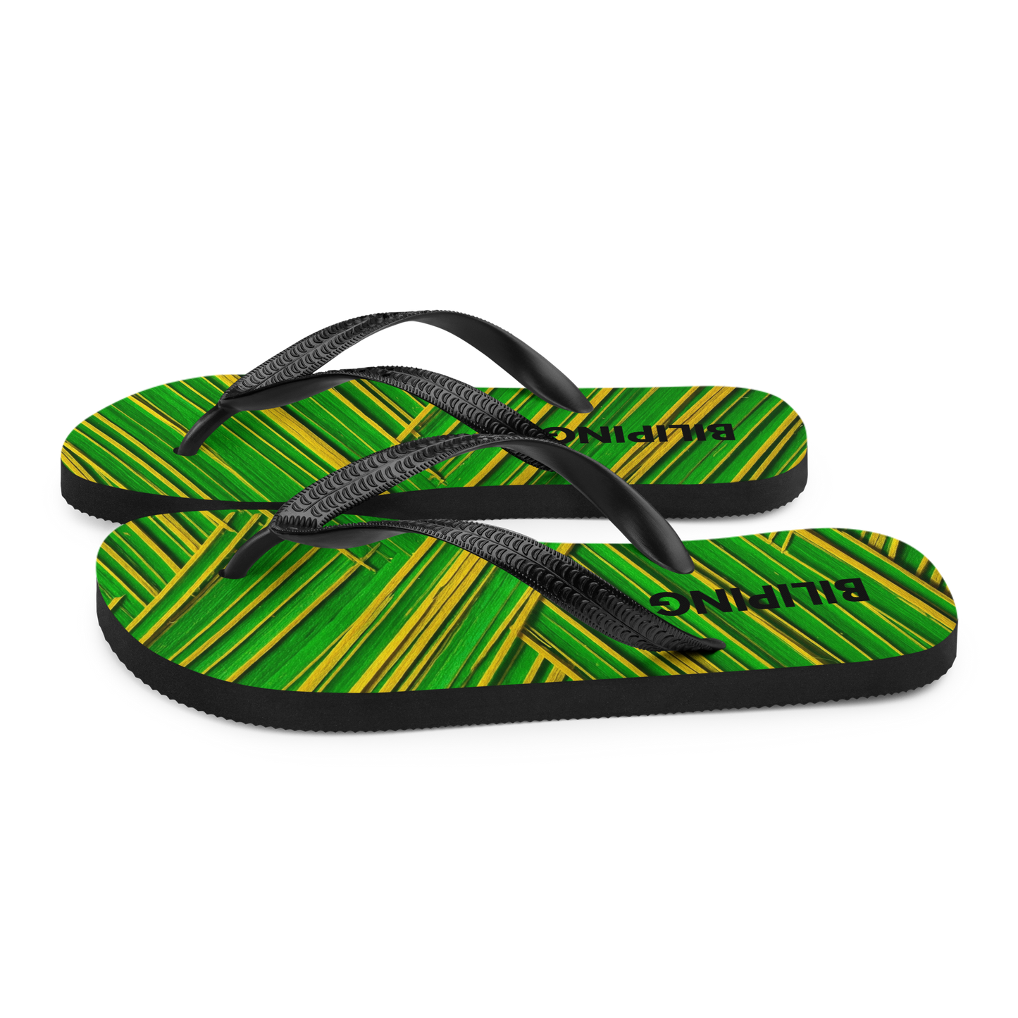 Flip-Flops 1 with cushioned rubber sole and Y-shaped straps.