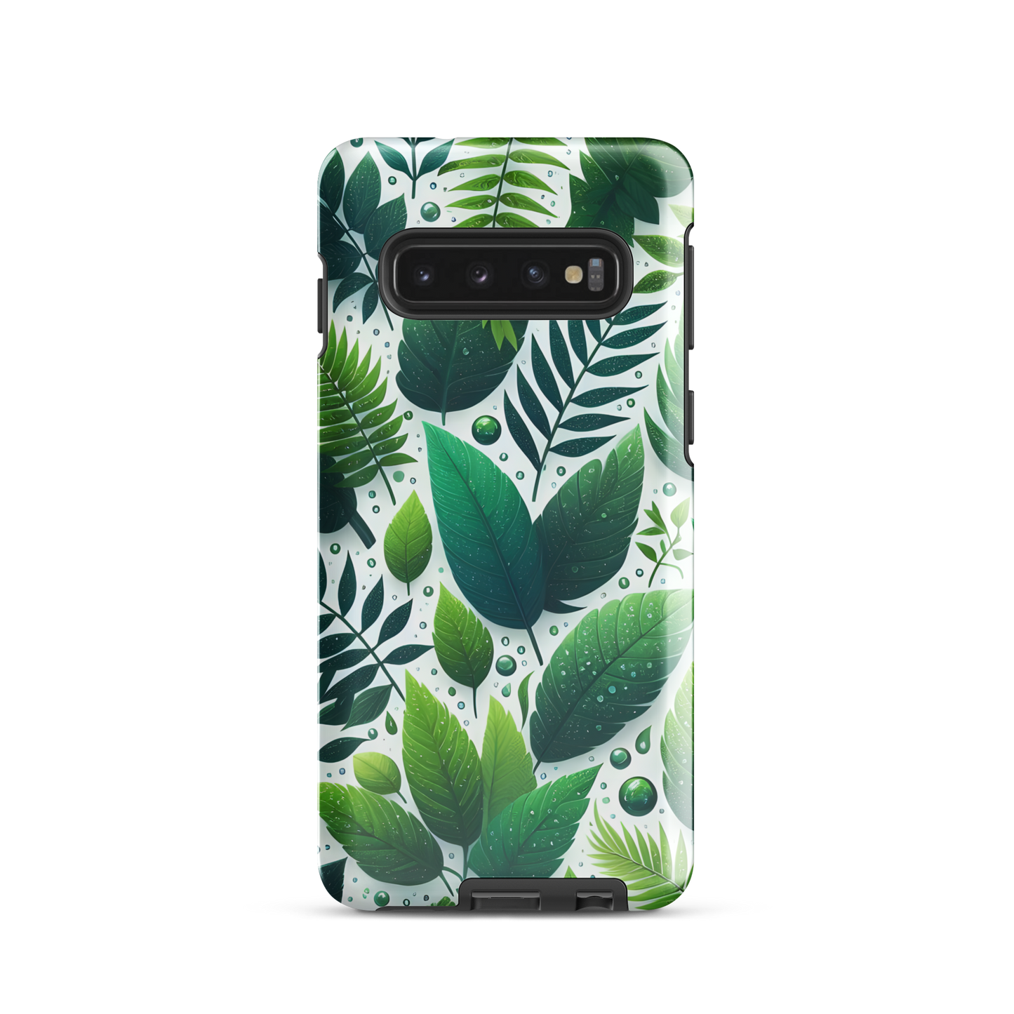 Shady Grove - Case for Samsung® featuring impact-resistant design with leaf motif.