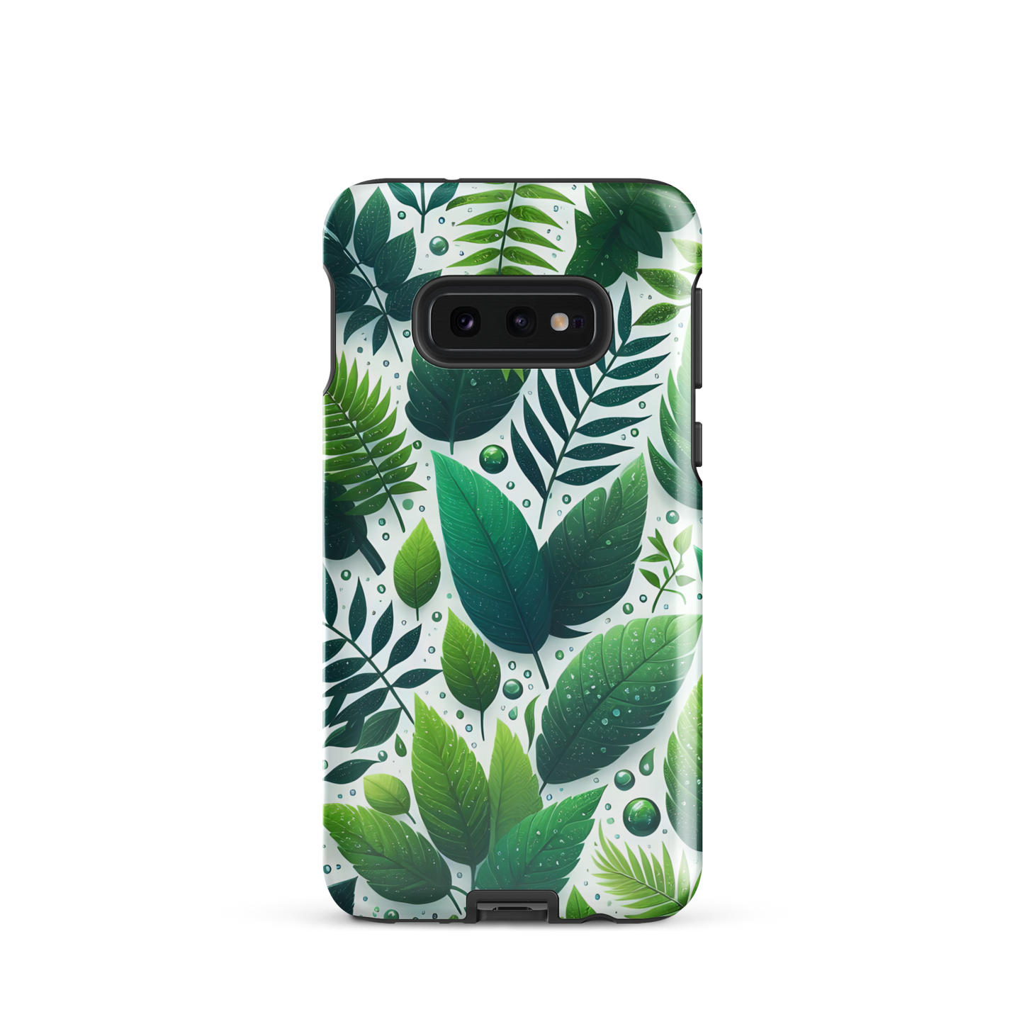 Shady Grove - Case for Samsung® with leaf design, impact-resistant.