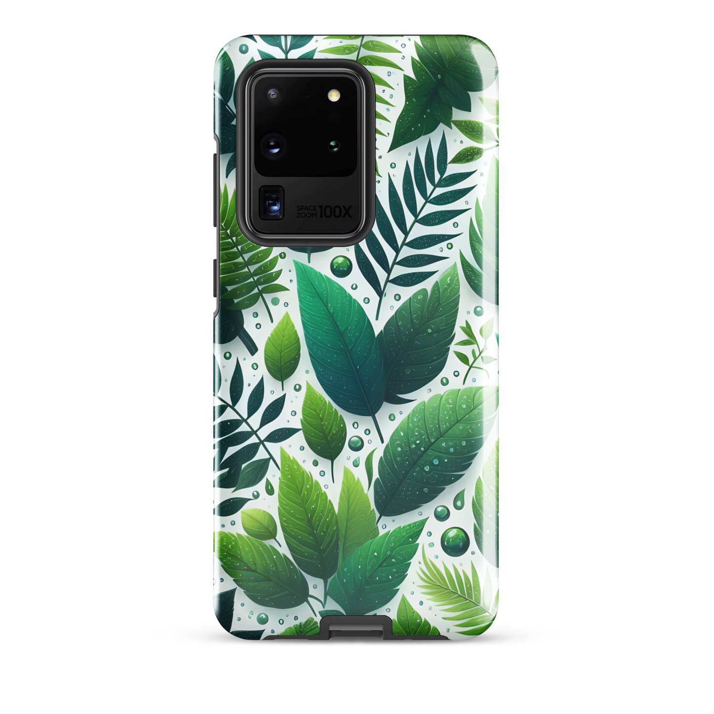 Shady Grove - Case for Samsung® with leaf design, impact-resistant.