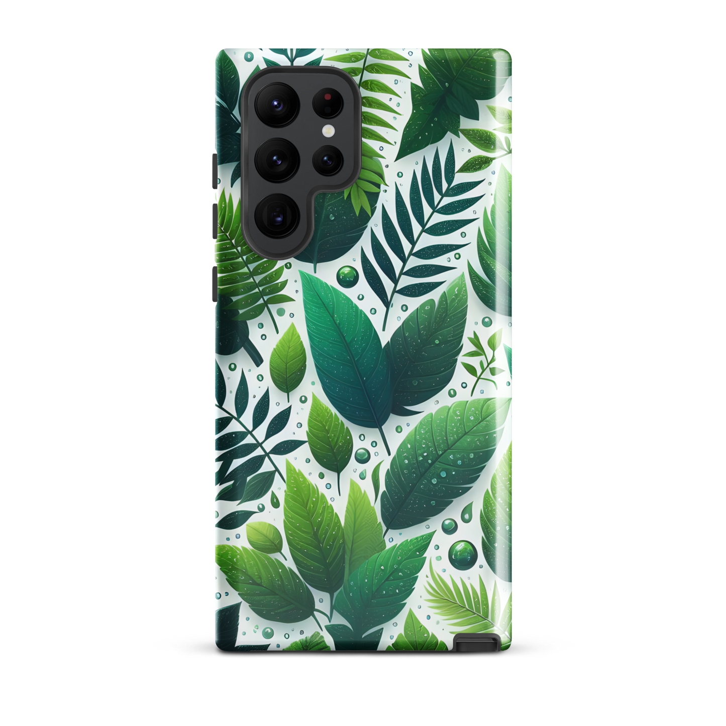 Shady Grove - Case for Samsung® featuring a leaf pattern design.