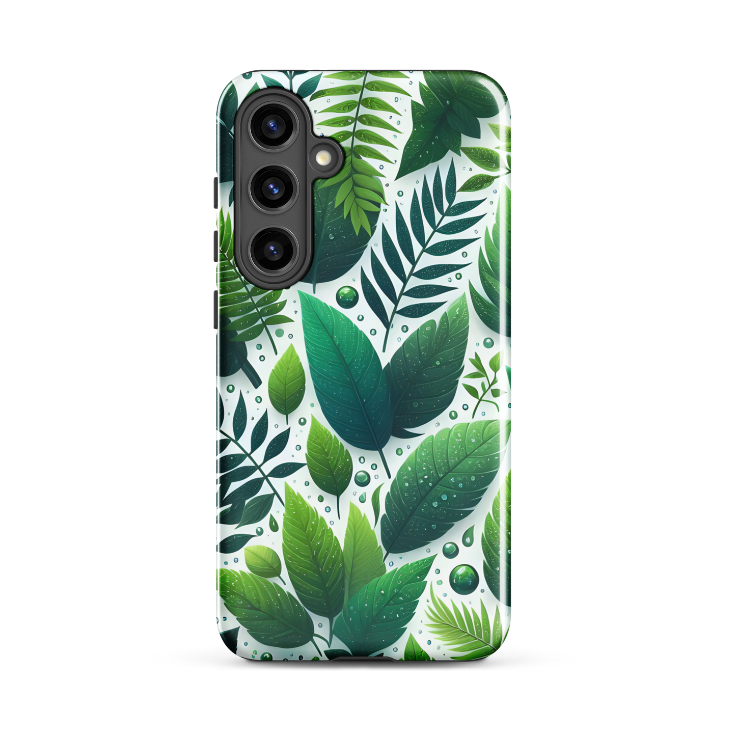 Shady Grove - Case for Samsung® featuring leaf motif close-ups.