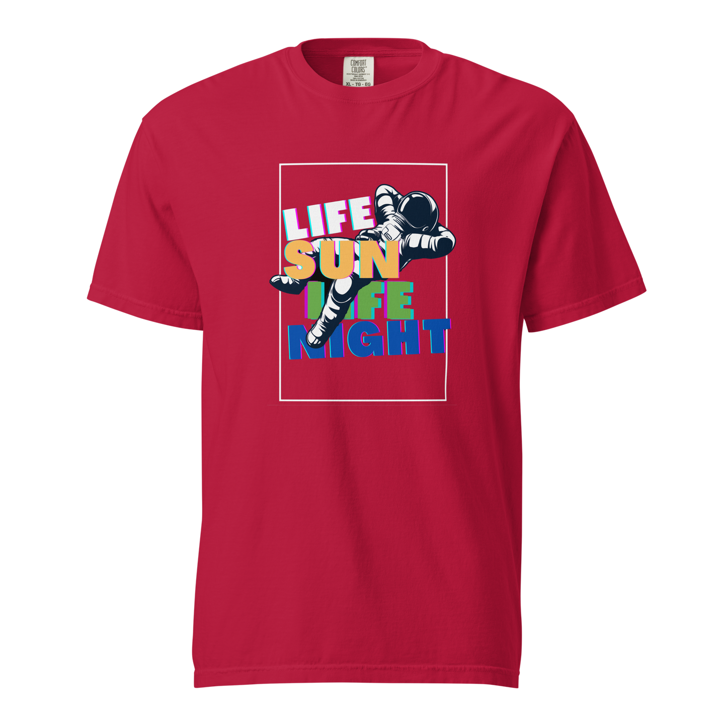 Cosmic Drift youth t-shirt, featuring durable stitching and breathable fabric.