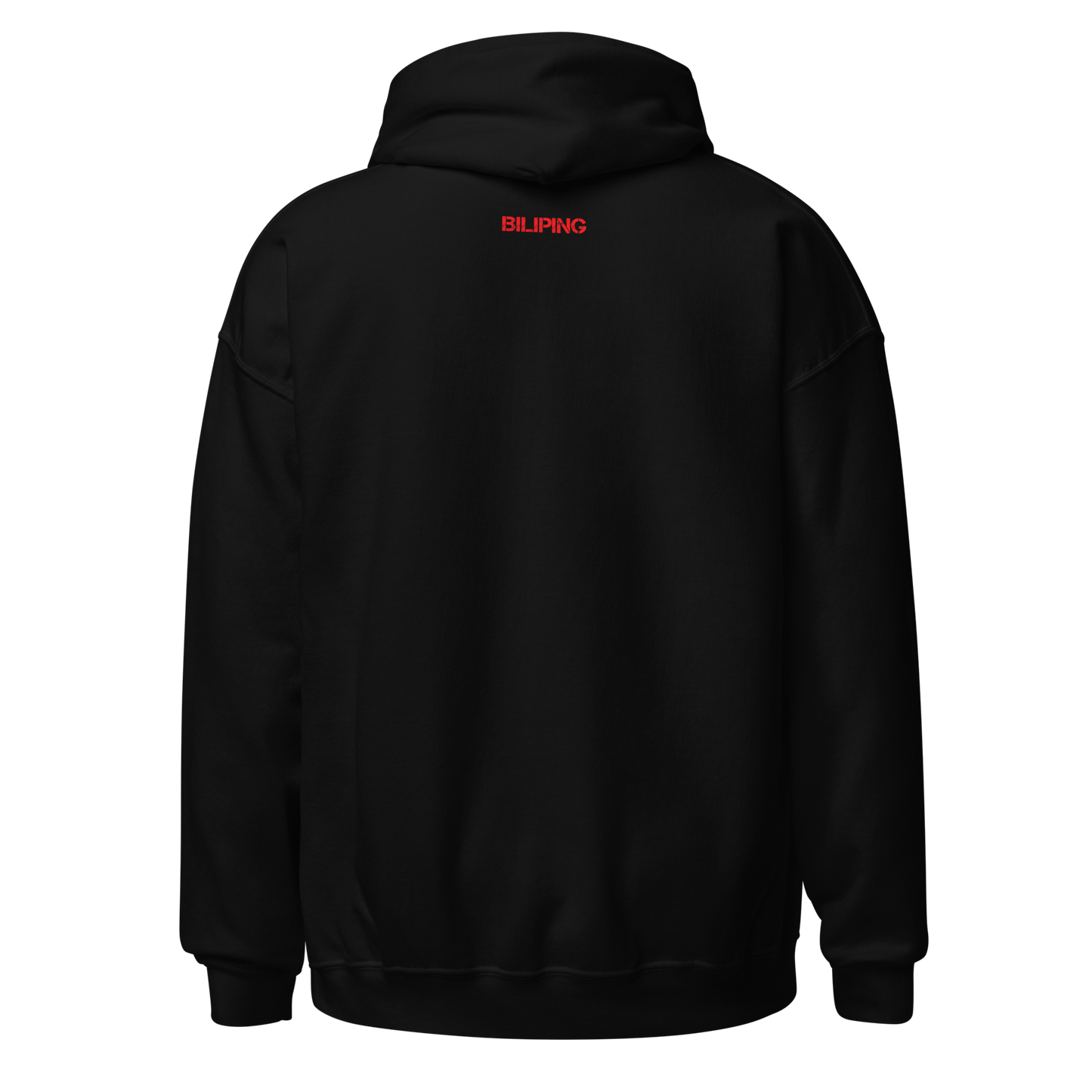 Top Cat Hoodie with red text on black fabric.
