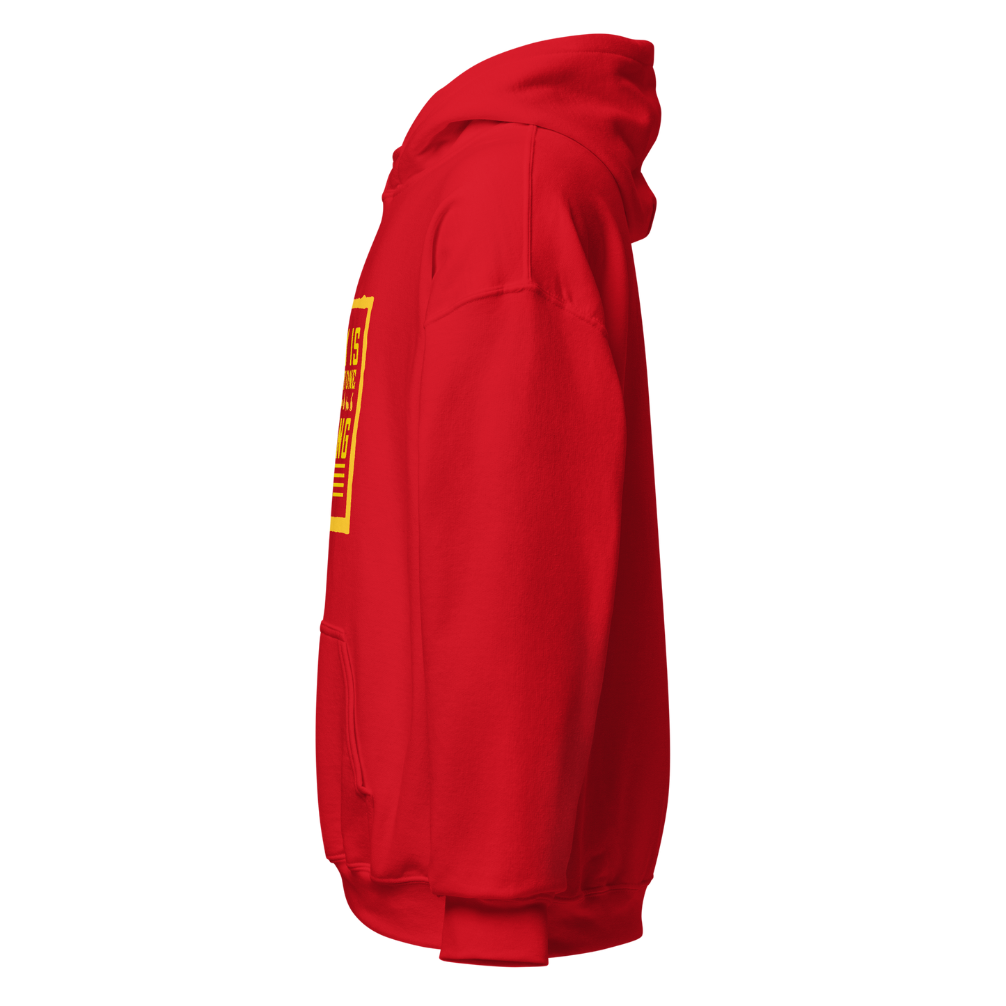 Everyone Chasing Me hoodie, soft and stylish, perfect for cool evenings.