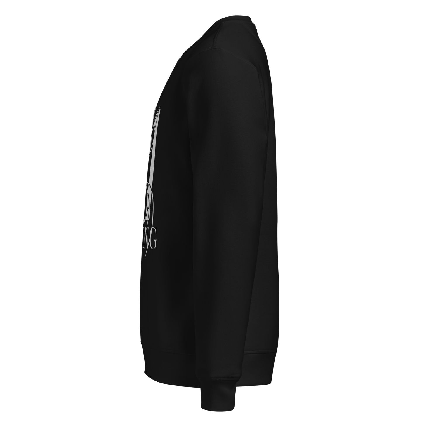 Quiet Sweatshirt Mark Noir