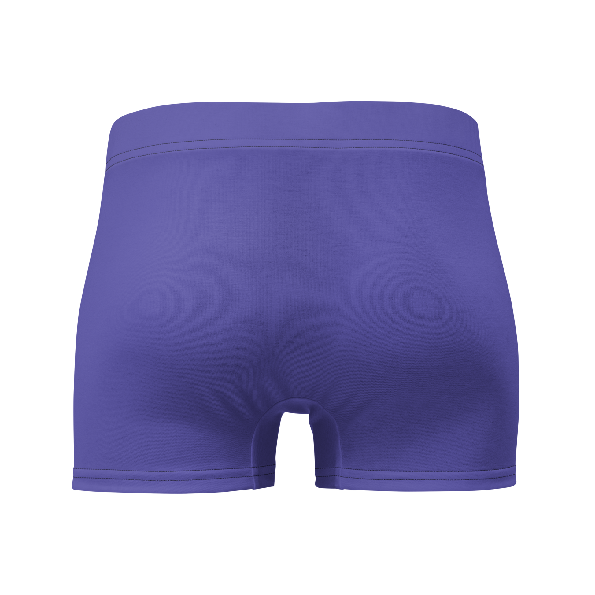 Purple Boxers Briefs with snug fit and double-layered pouch.