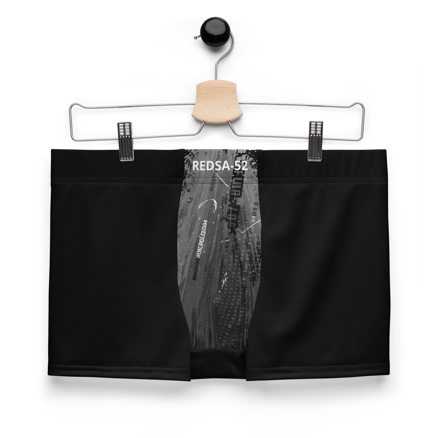 REDSA-52 boxer briefs, close-up of waistband and fabric, showcasing stretch and support.