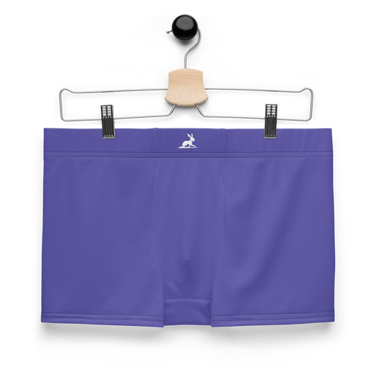 Purple Boxers Briefs close-up showing flexible waistband and seamless design.