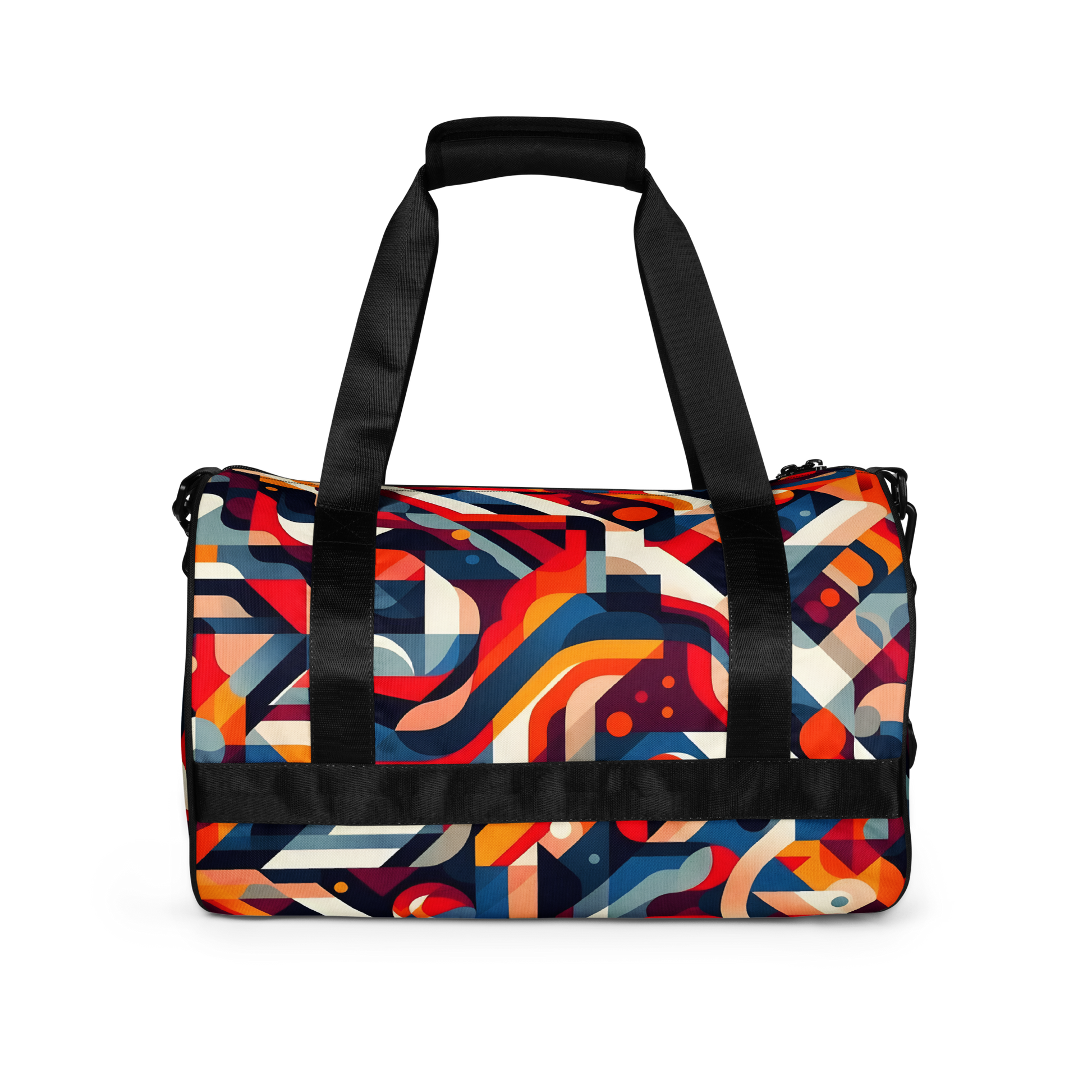Streamline Sport Bag, a durable, water-resistant gym bag with black straps.