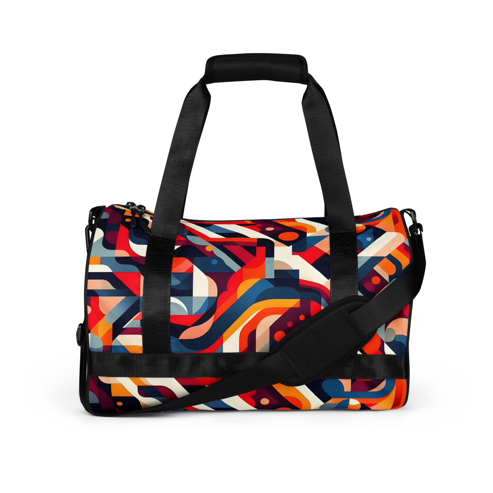 Streamline Sport Bag: durable, water-resistant gym bag with black straps.