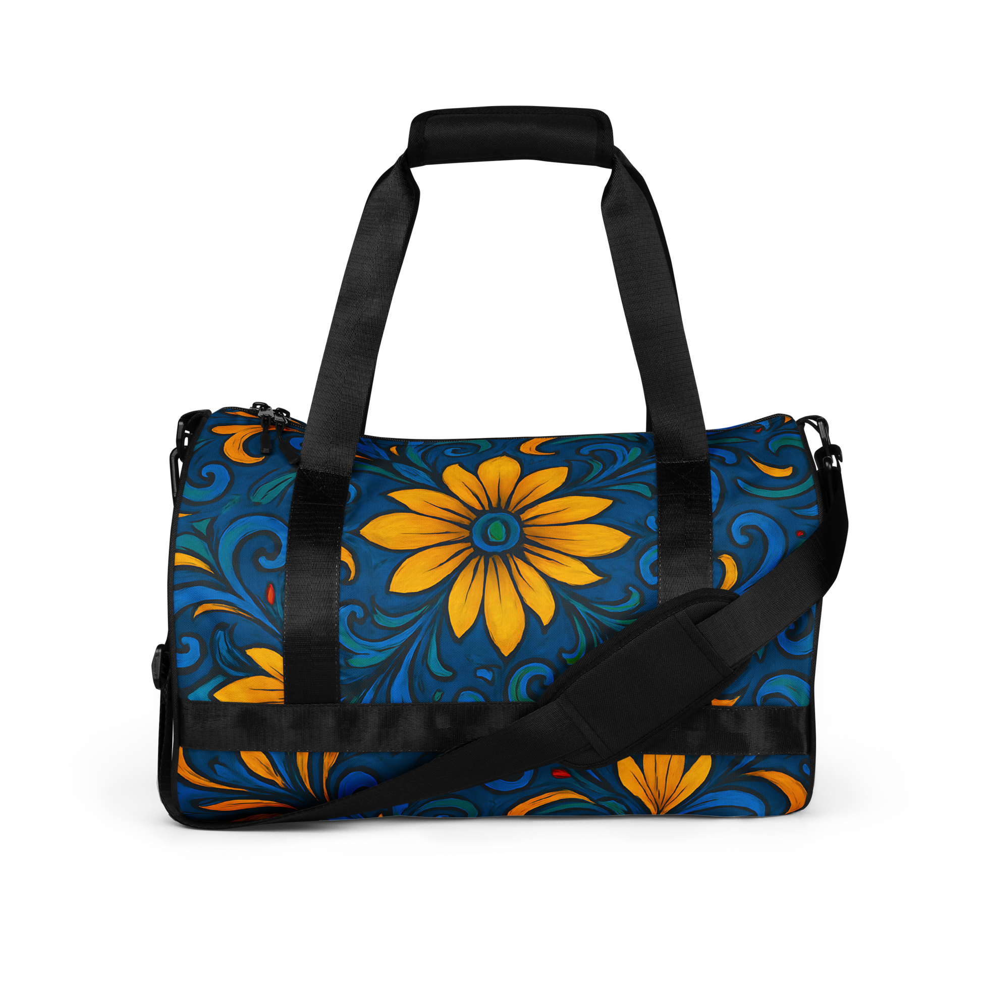 Royal Crest Sport Bag, durable gym bag with black straps, 30L capacity.