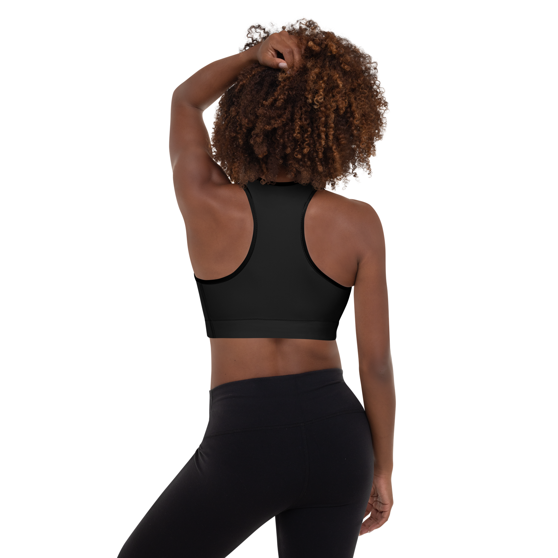 Biliping Sports Bra showcasing back design and supportive straps.