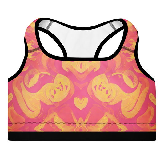 Peach Blaze Sports Bra