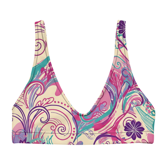 Summer Whirl Bikini Top