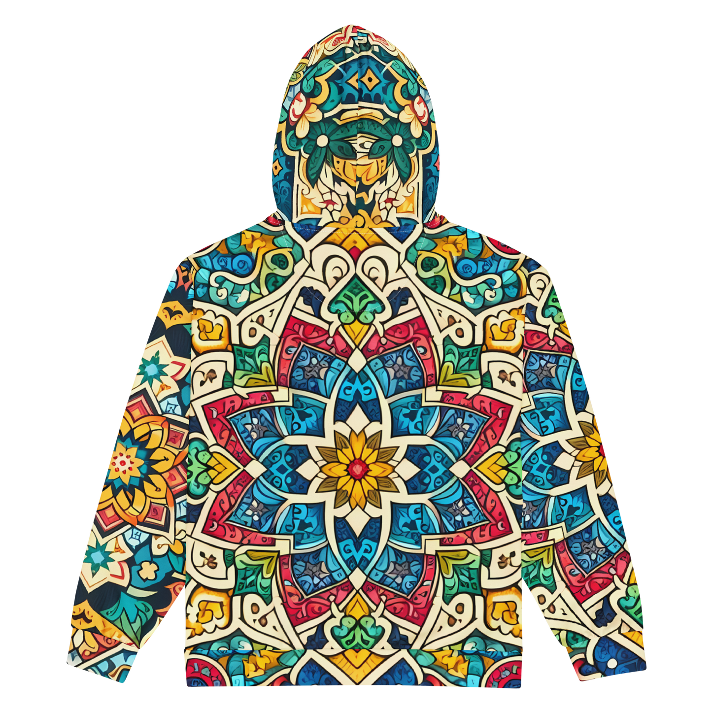 See Wel zip hoodie, relaxed fit with drop shoulders, sustainable polyester.