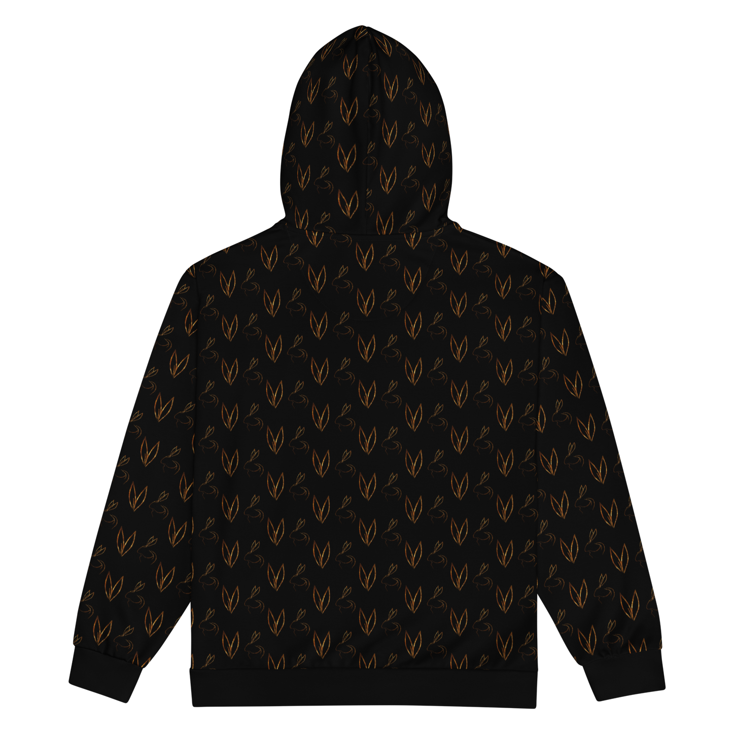 Embrace Zip Hoodie Repeat Noir