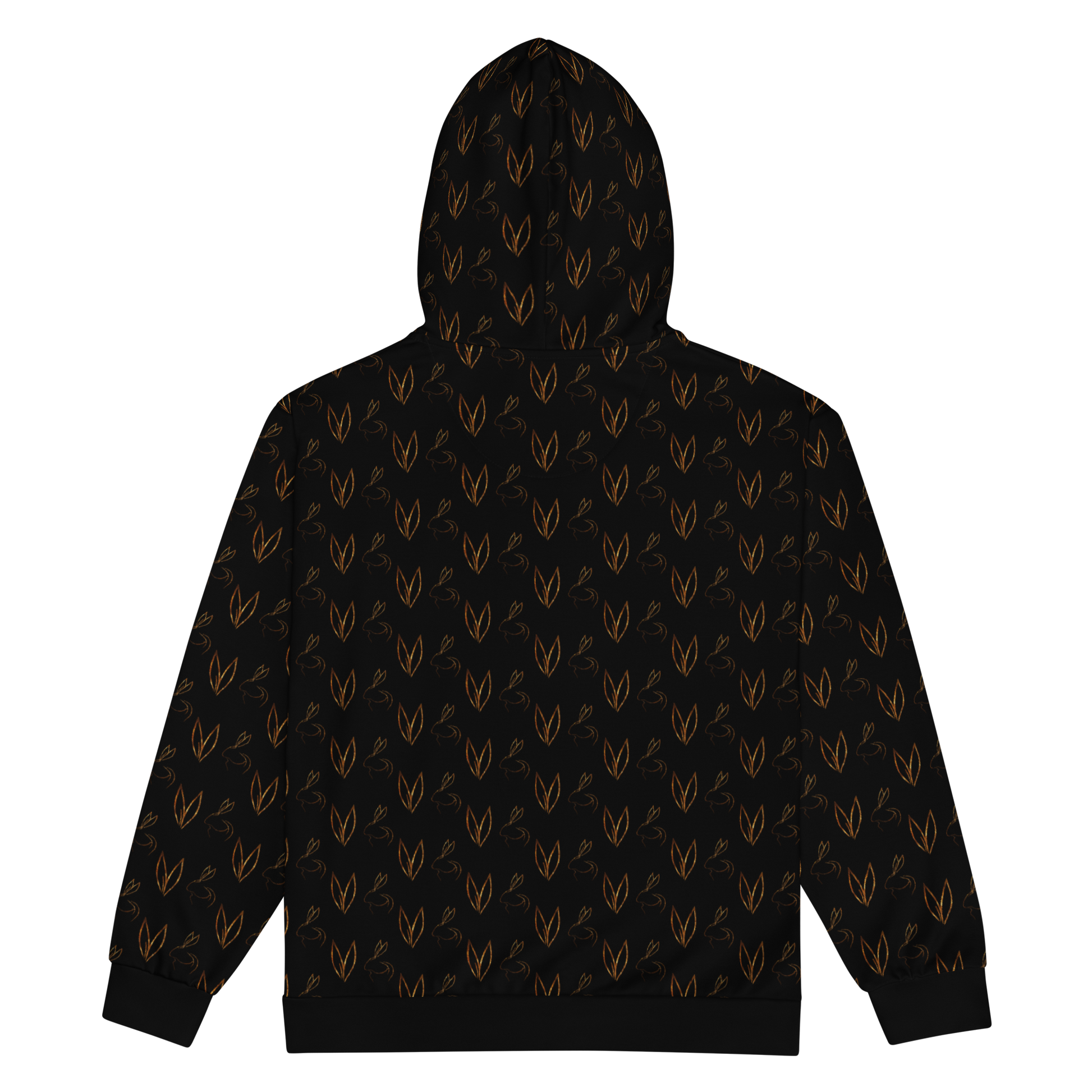 Embrace Zip Hoodie Repeat Noir