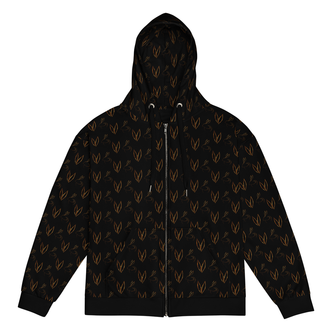 Embrace Zip Hoodie Repeat Noir Noir