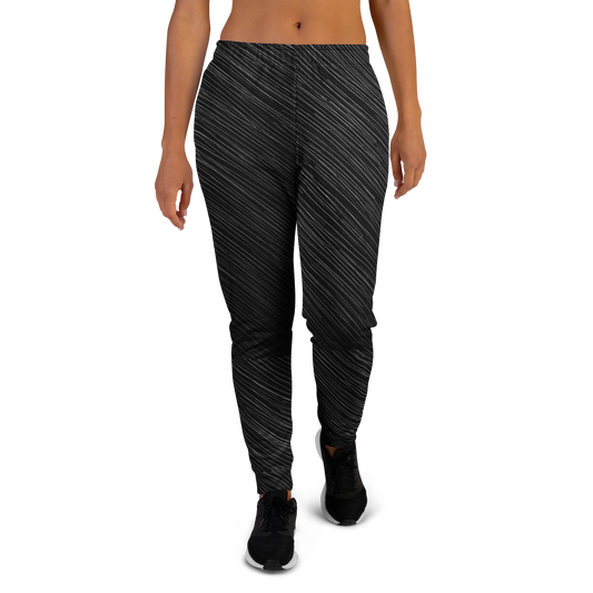 Vantari Joggers close-up, highlighting cuffed legs and elastic waistband.