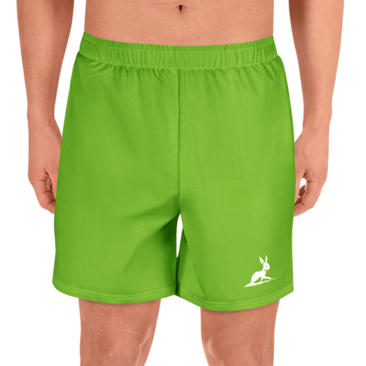 Men's Athletic Shorts 2 featuring breathable fabric and elastic waistband.
