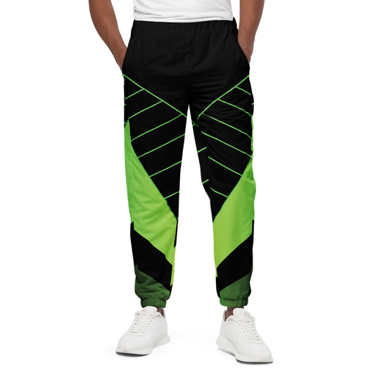 Everyday Essential Track Pants with elastic cuffs showcasing white sneakers.
