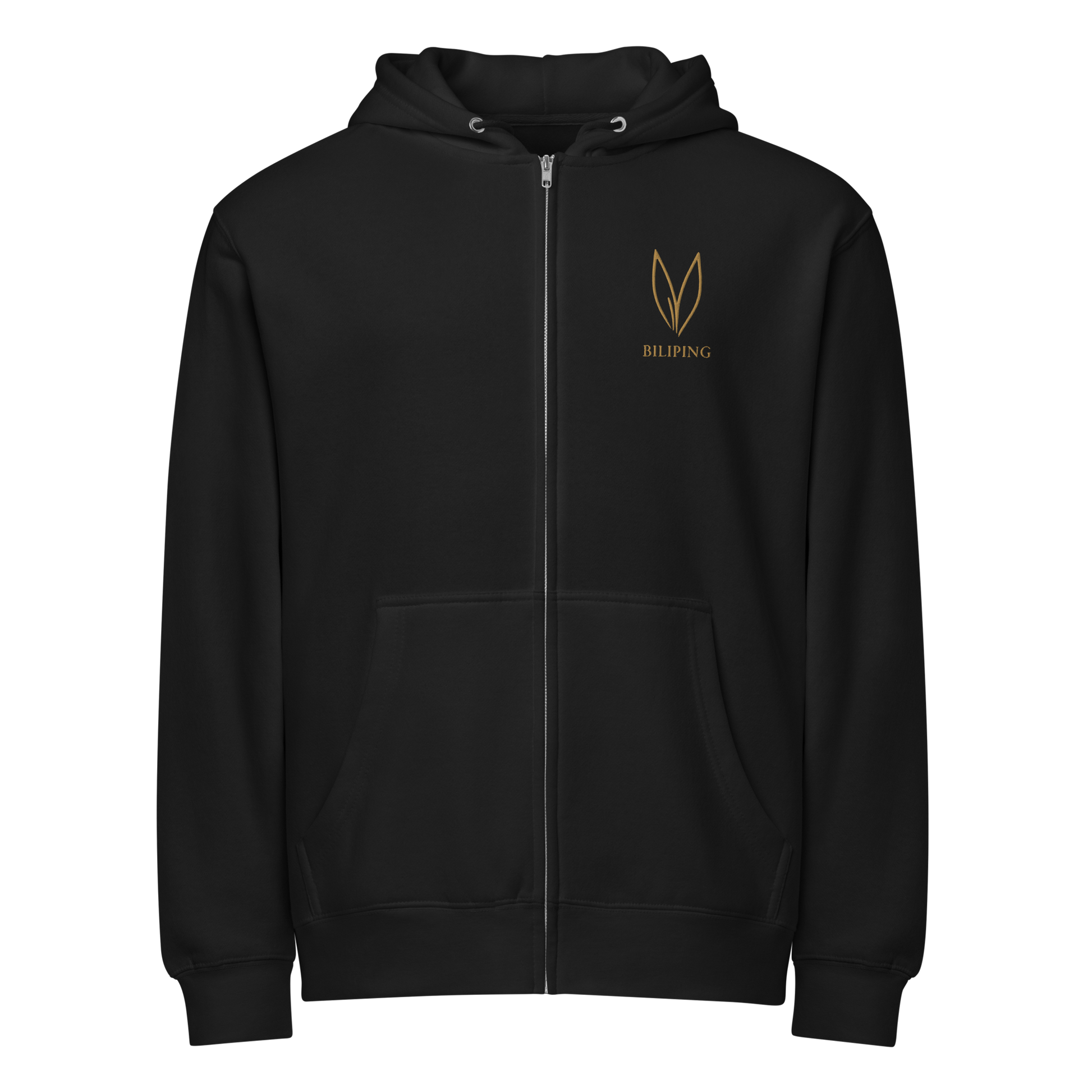 Embrace Hoodie Zip Noir