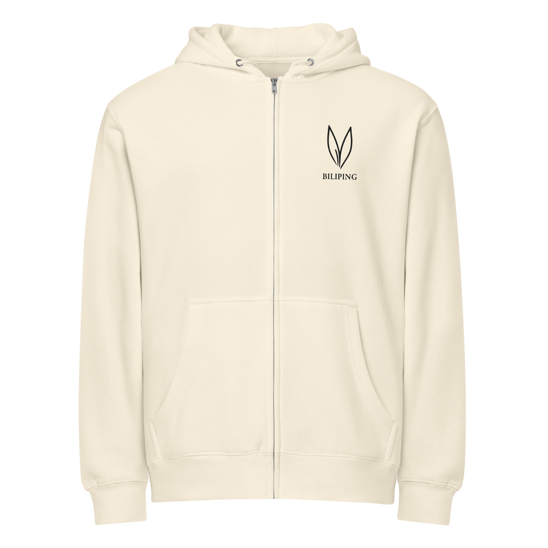 Embrace Hoodie Zip Ivory