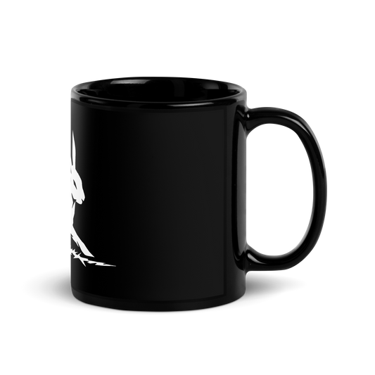 Biliping Midnight Mug with white design, perfect for coffee or tea.