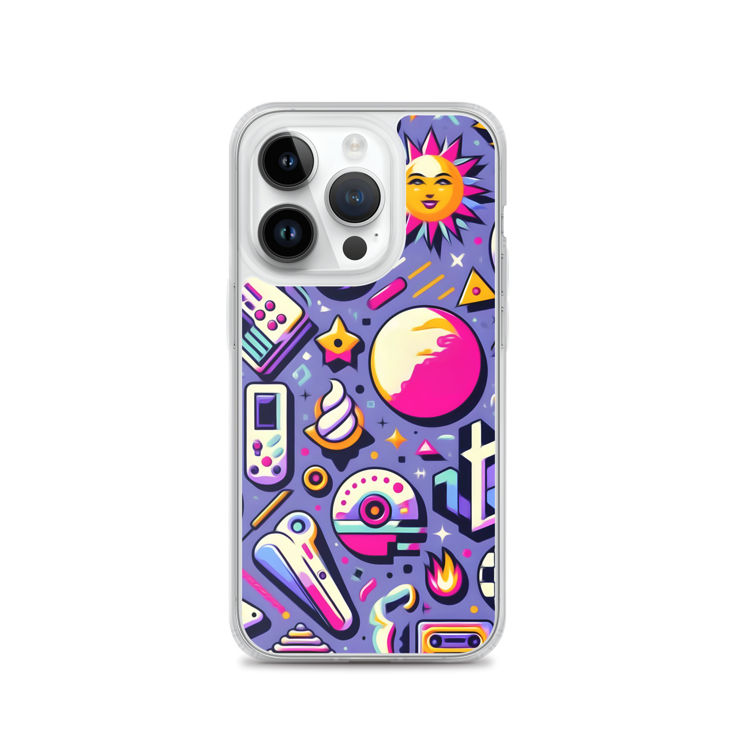 Rewind - Case for iPhone® with artistic design, impact-resistant protection.