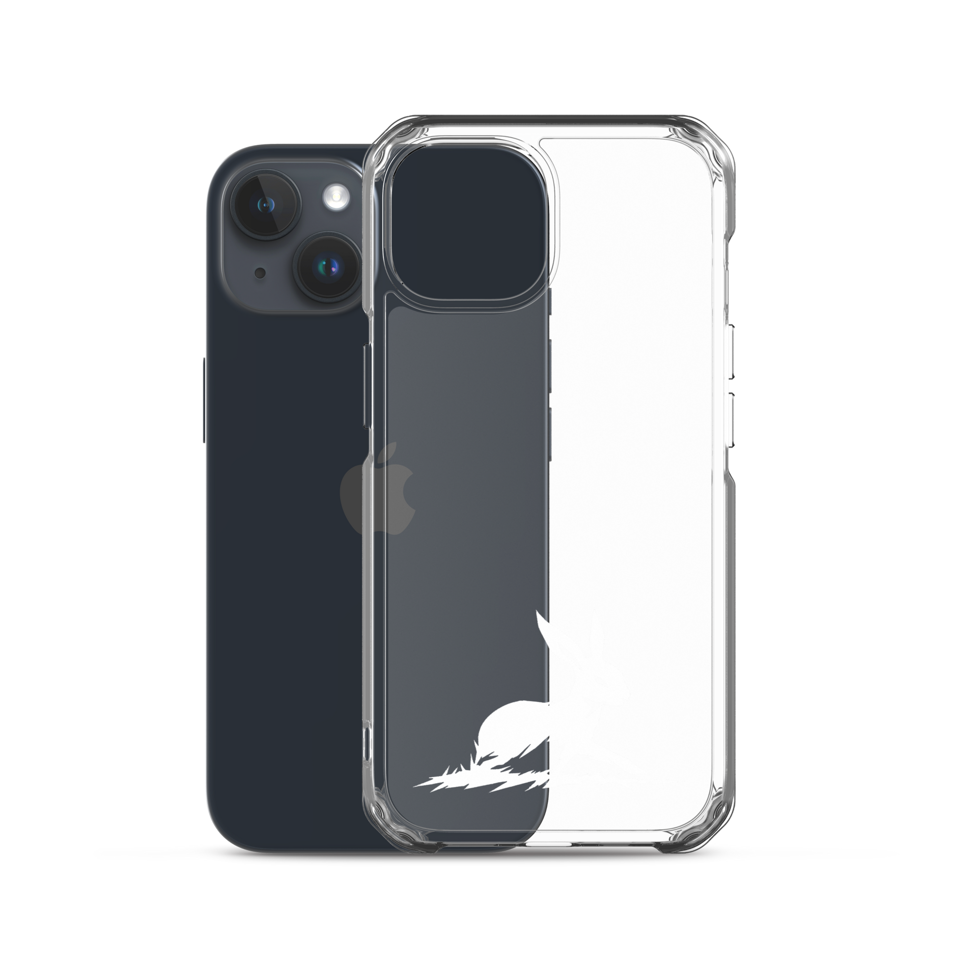 Biliping Case for iPhone® showing flexible sides and precise port openings.