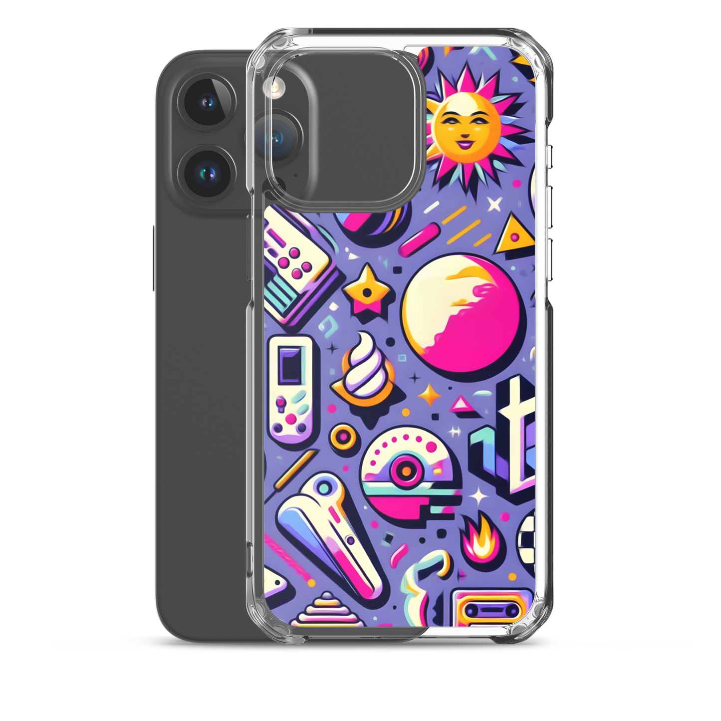 Rewind - Case for iPhone®: sleek, impact-resistant phone case with artistic design.